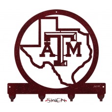 SWEN Products TEXAS A&M AGGIES Metal Key Chain Holder Hanger 844523076384  361528576629